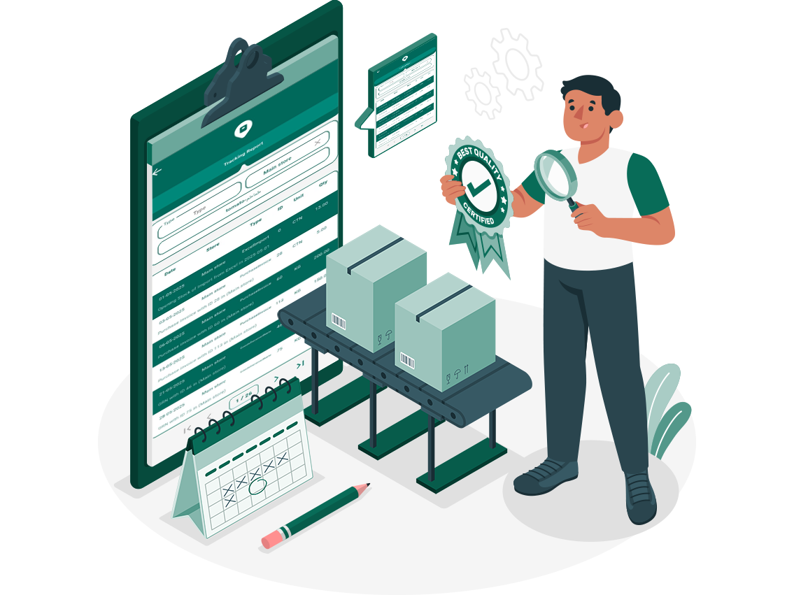 Inventory System Screen